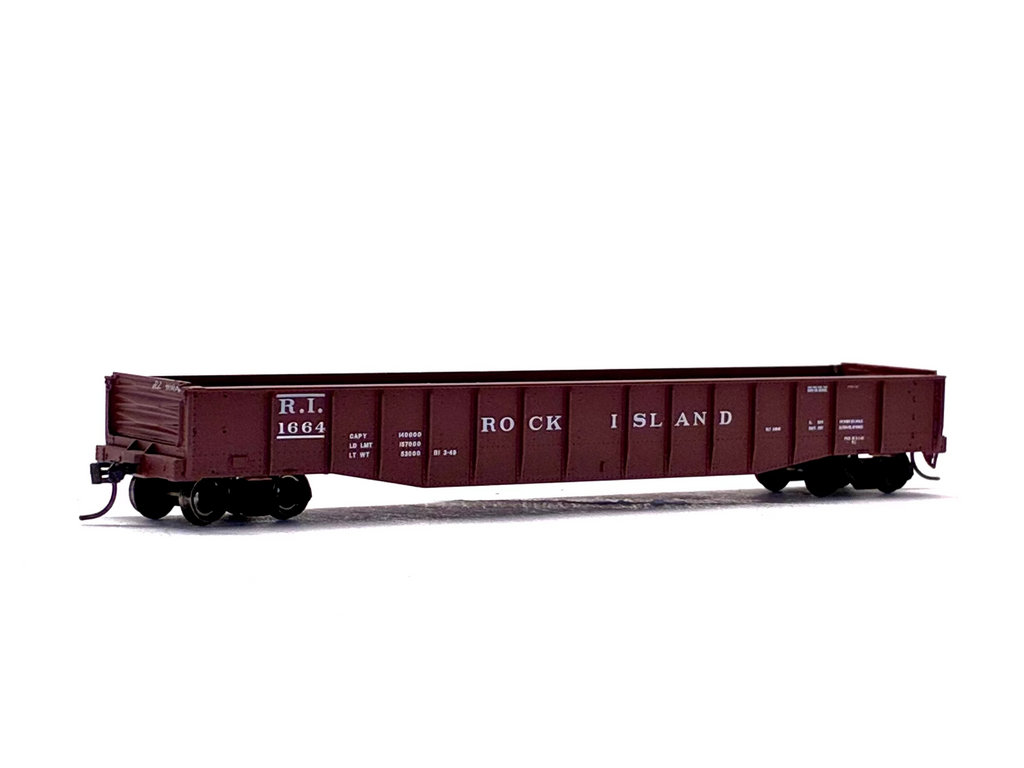 Proto 2000 8499PRO 52' drop-end gondola 'Rock Island' kit