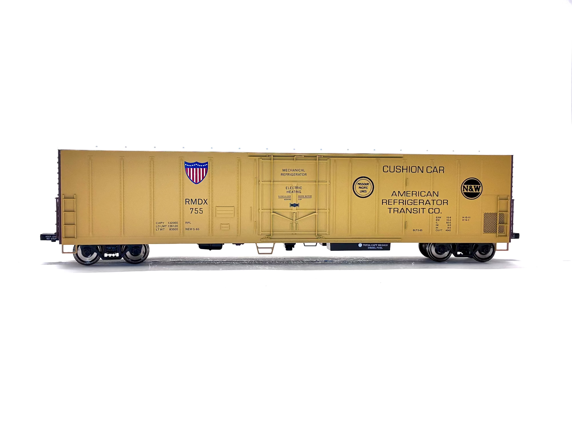 American Refrigerator Transit Co. Cushion Car Box Car RMDX No. 755