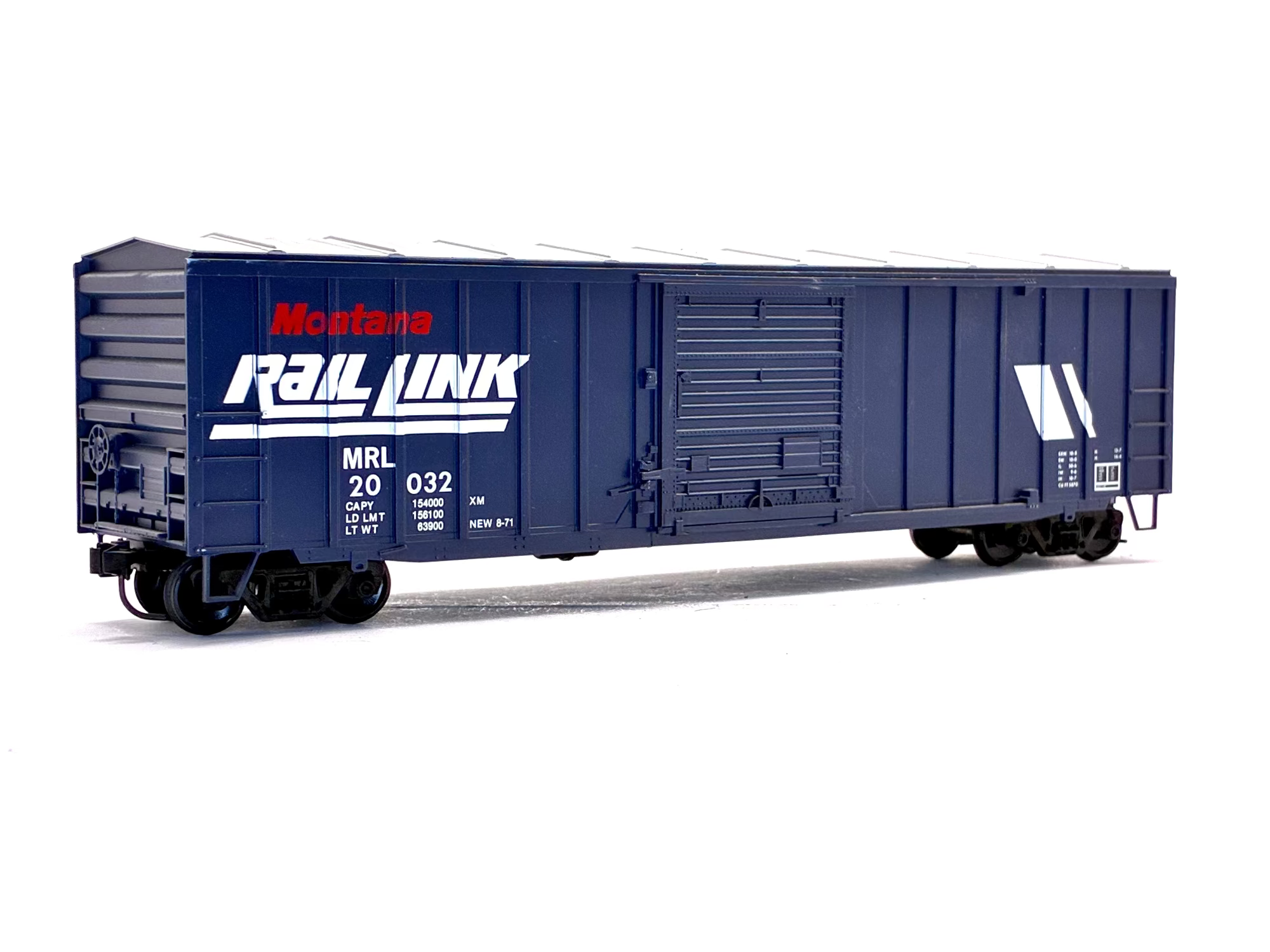 Bachmann 50’ braced bet car Montana rail link 20032