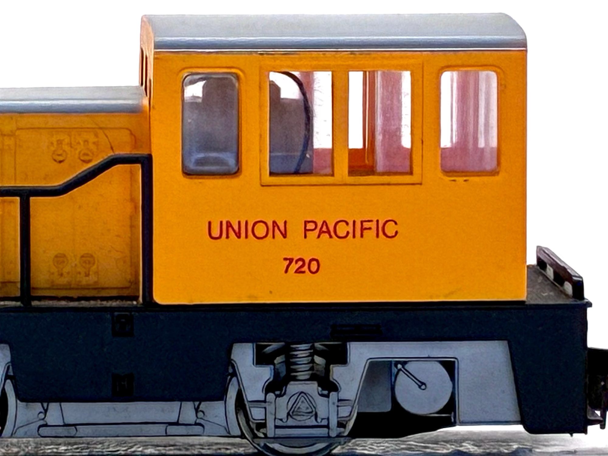 Bachmann HO Scale AA41068001BAC 35T Industrial Diesel 720 of the Union Pacific