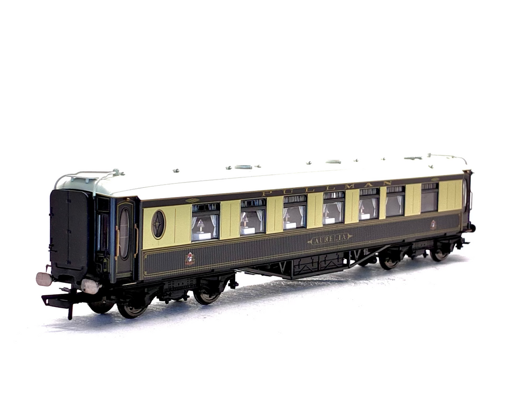 Hornby R4423 Pullman 1st Class Kitchen car 'Aurelia' matchboard type working table lamps