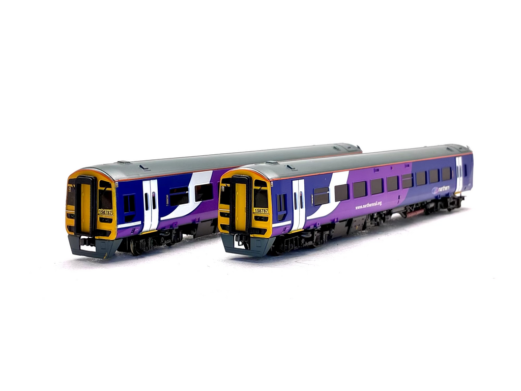 Bachmann Branchline 31-514 Class 158 2 car DMU 158791 in 'Northern Rail' livery