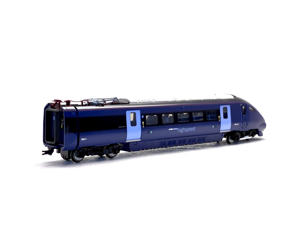 Hornby R2821X Class 395 4-car "Javelin" EMU Hitachi used on Channel Tunnel rail link between St.Pancras & Ramsgate DCC Fitted