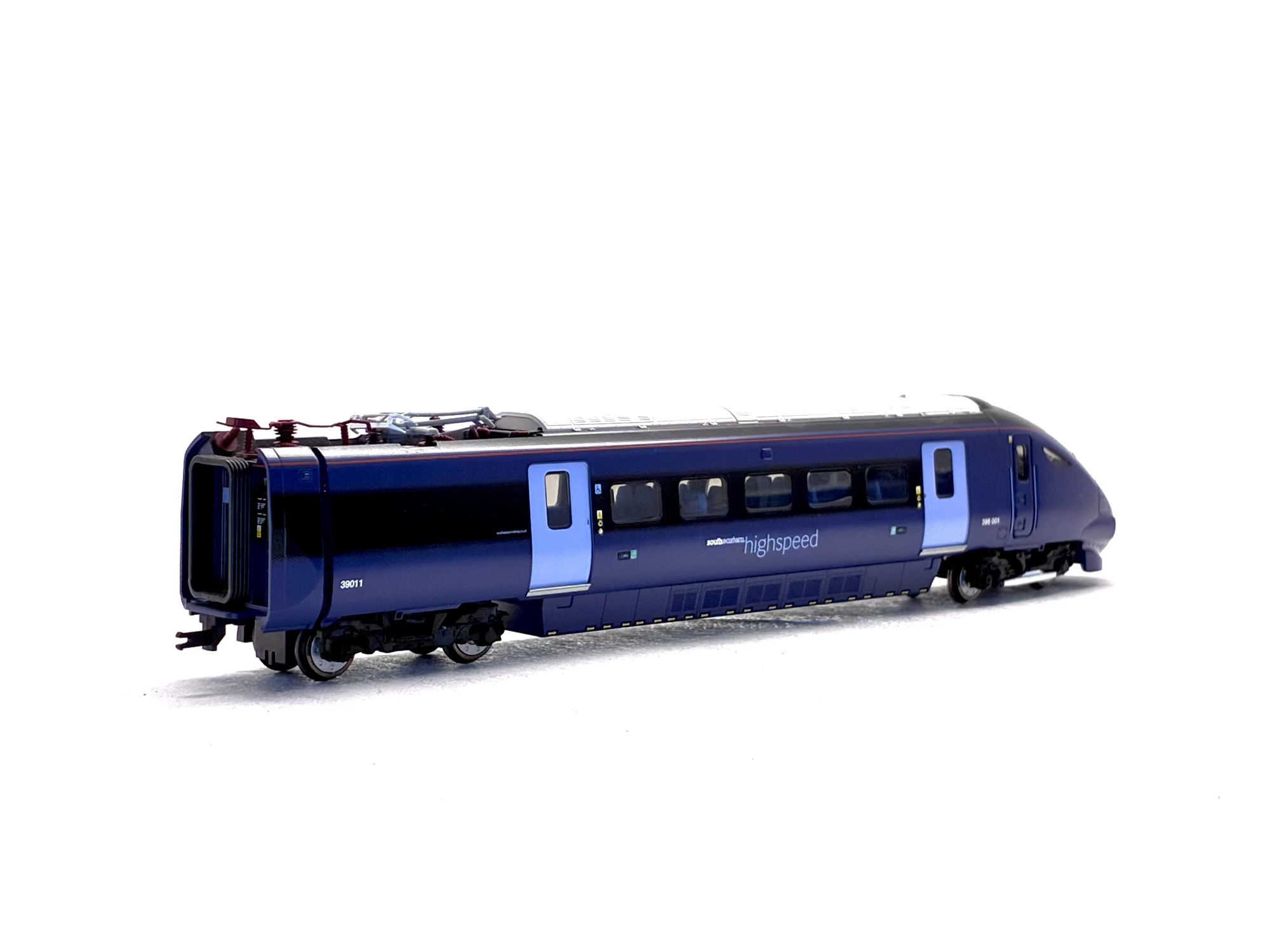 Hornby R2821X Class 395 4-car "Javelin" EMU Hitachi used on Channel Tunnel rail link between St.Pancras & Ramsgate DCC Fitted