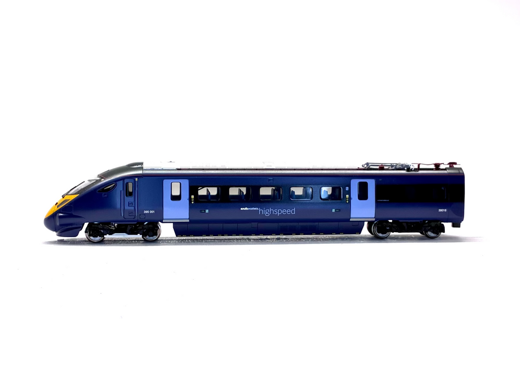 Hornby R2821X Class 395 4-car "Javelin" EMU Hitachi used on Channel Tunnel rail link between St.Pancras & Ramsgate DCC Fitted