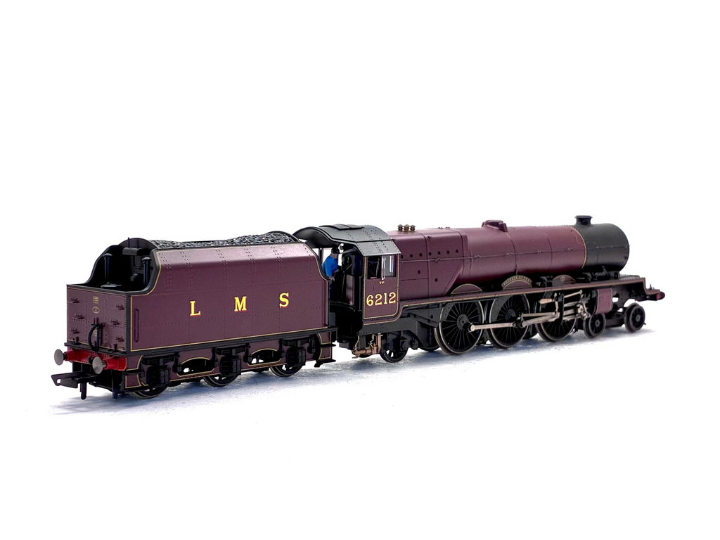 Hornby R3854 Class 8P Princess Royal 4-6-2 6212 'Duchess of Kent' in LMS crimson lake