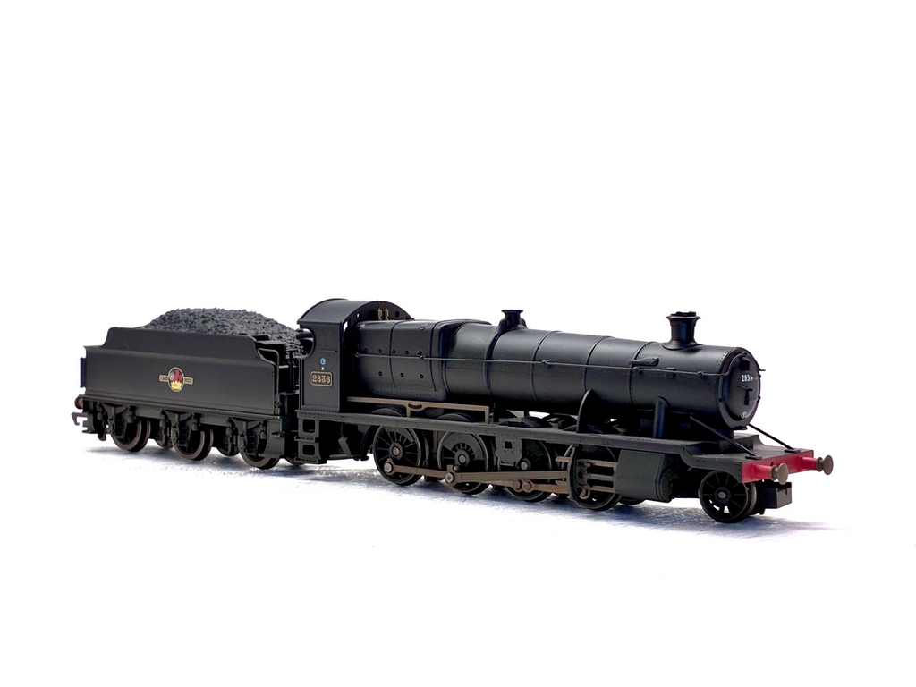 Hornby R2465 Class 28XX 2-8-0 2836 in BR Black weathered