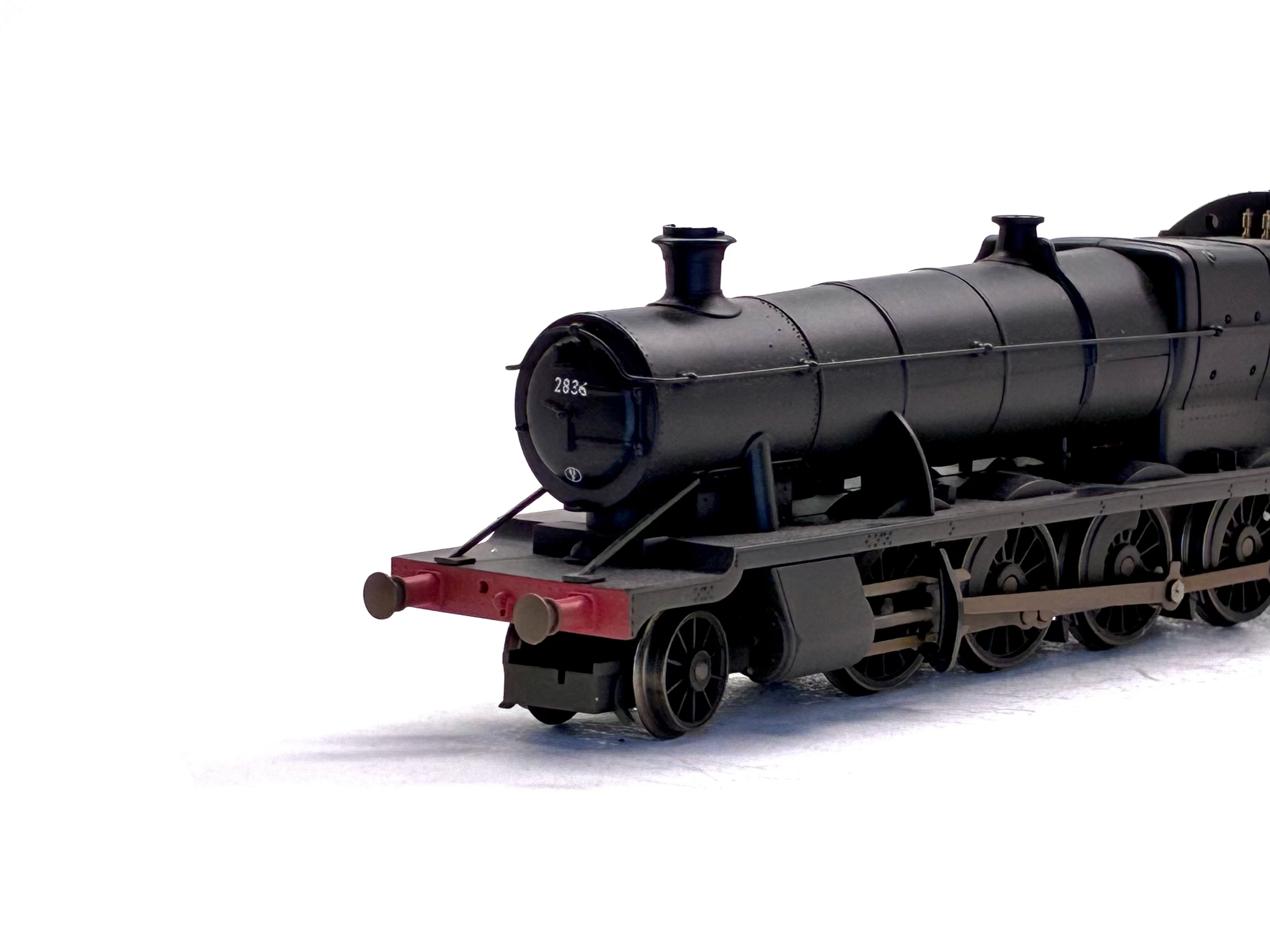 Hornby R2465 Class 28XX 2-8-0 2836 in BR Black weathered