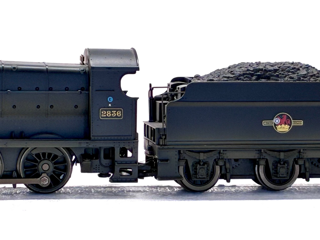 Hornby R2465 Class 28XX 2-8-0 2836 in BR Black weathered