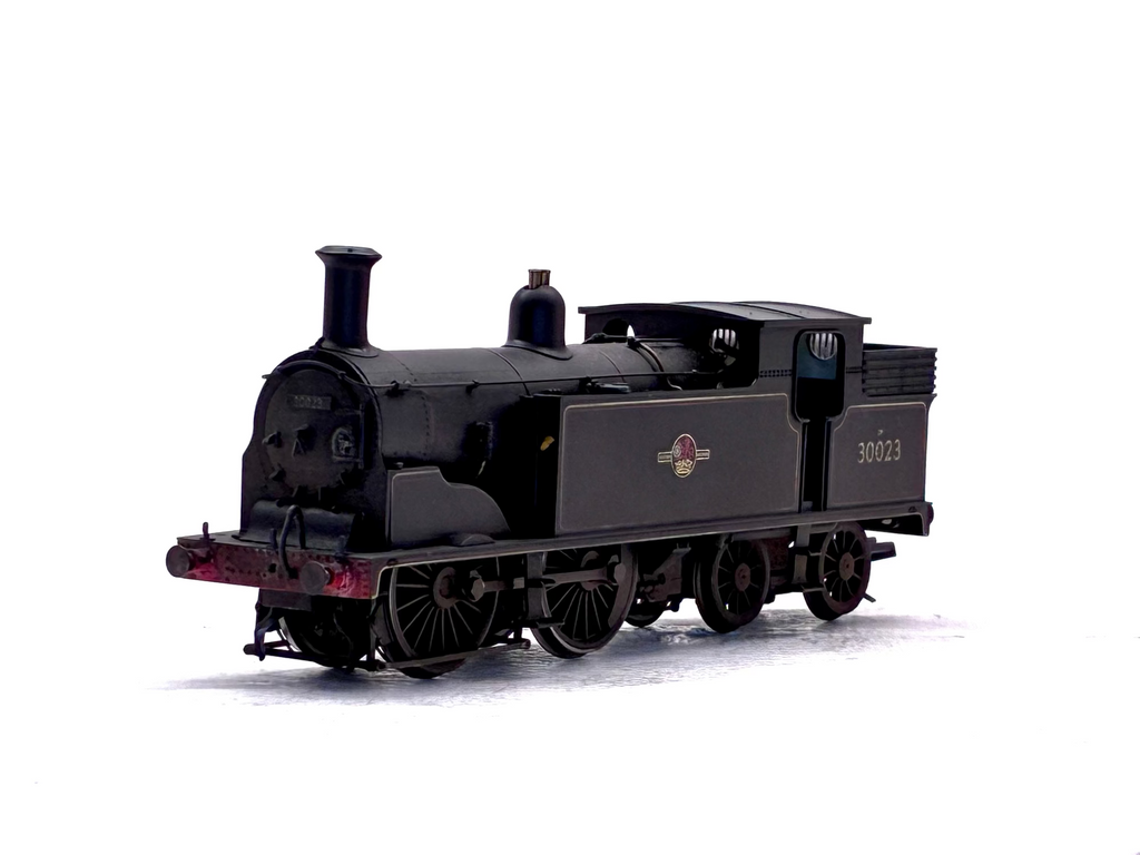 Hornby R2626X Class M7 0-4-4T 30023 in BR Black with late crest DCC on board