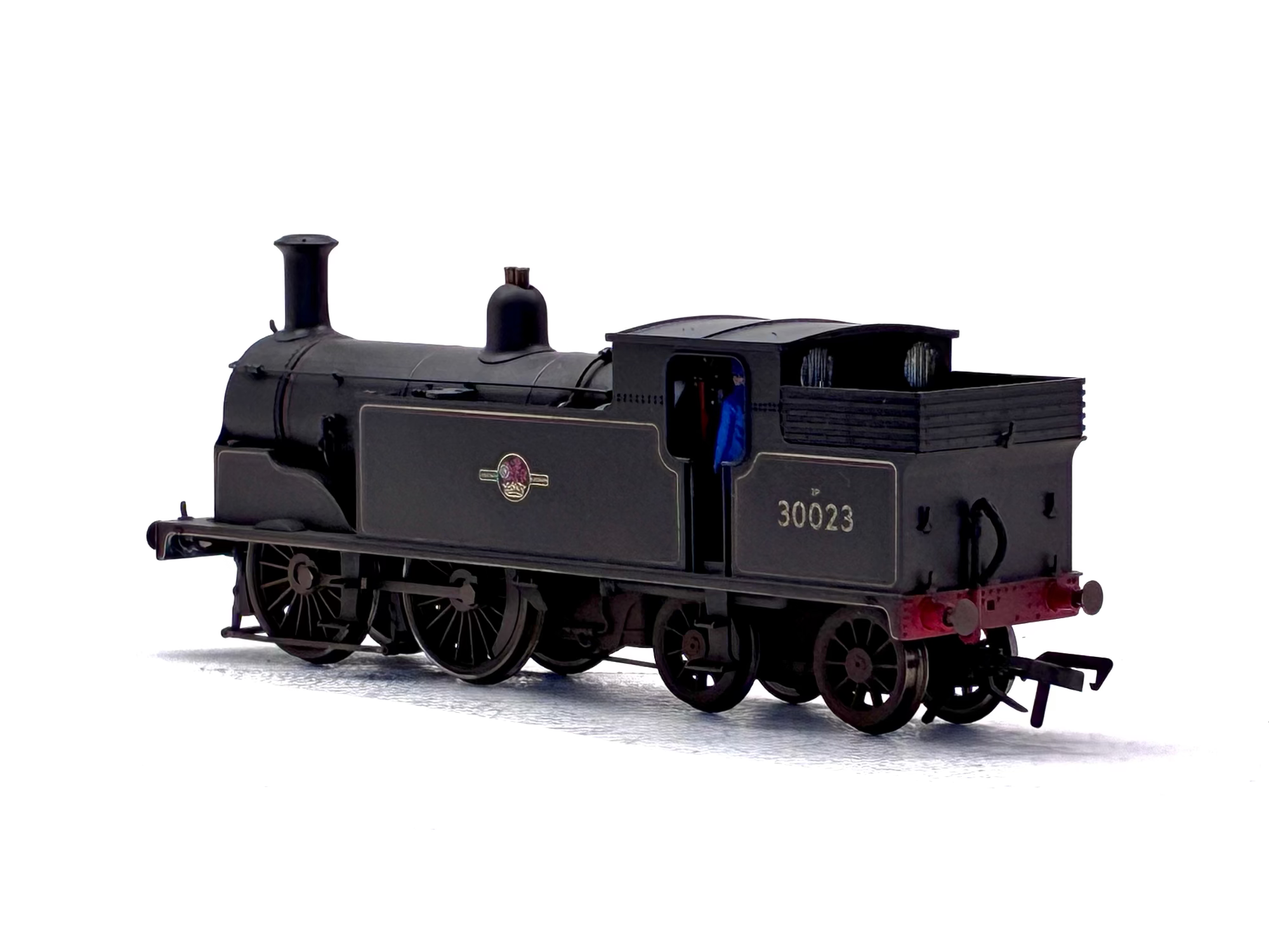 Hornby R2626X Class M7 0-4-4T 30023 in BR Black with late crest DCC on board