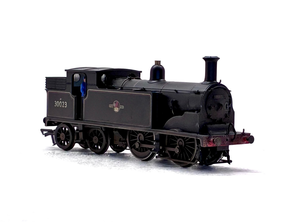Hornby R2626X Class M7 0-4-4T 30023 in BR Black with late crest DCC on board