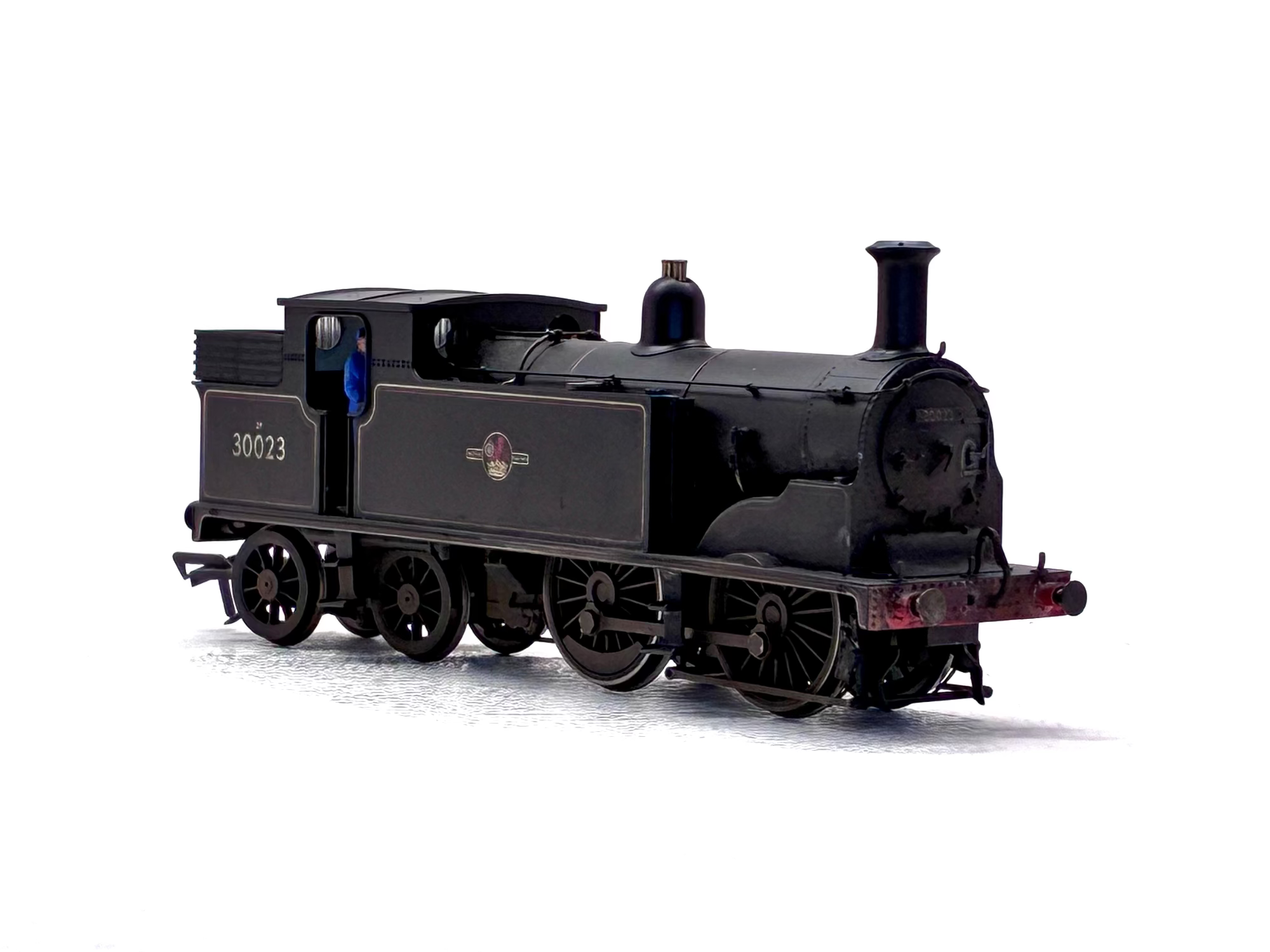 Hornby R2626X Class M7 0-4-4T 30023 in BR Black with late crest DCC on board