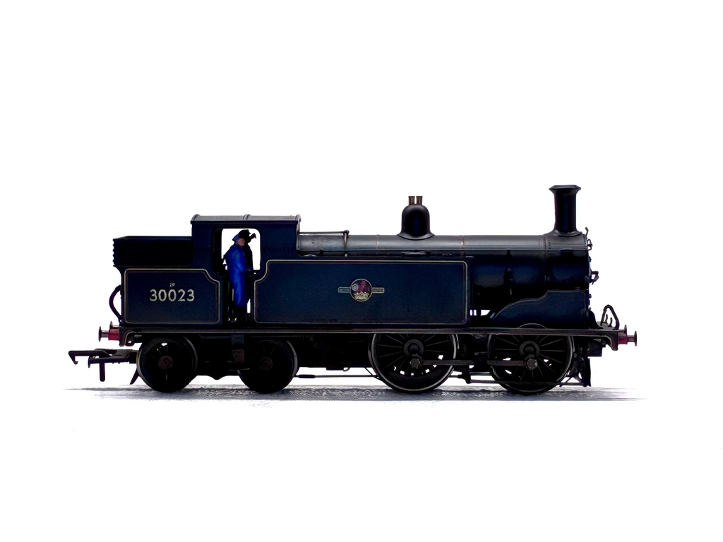 Hornby R2626X Class M7 0-4-4T 30023 in BR Black with late crest DCC on board