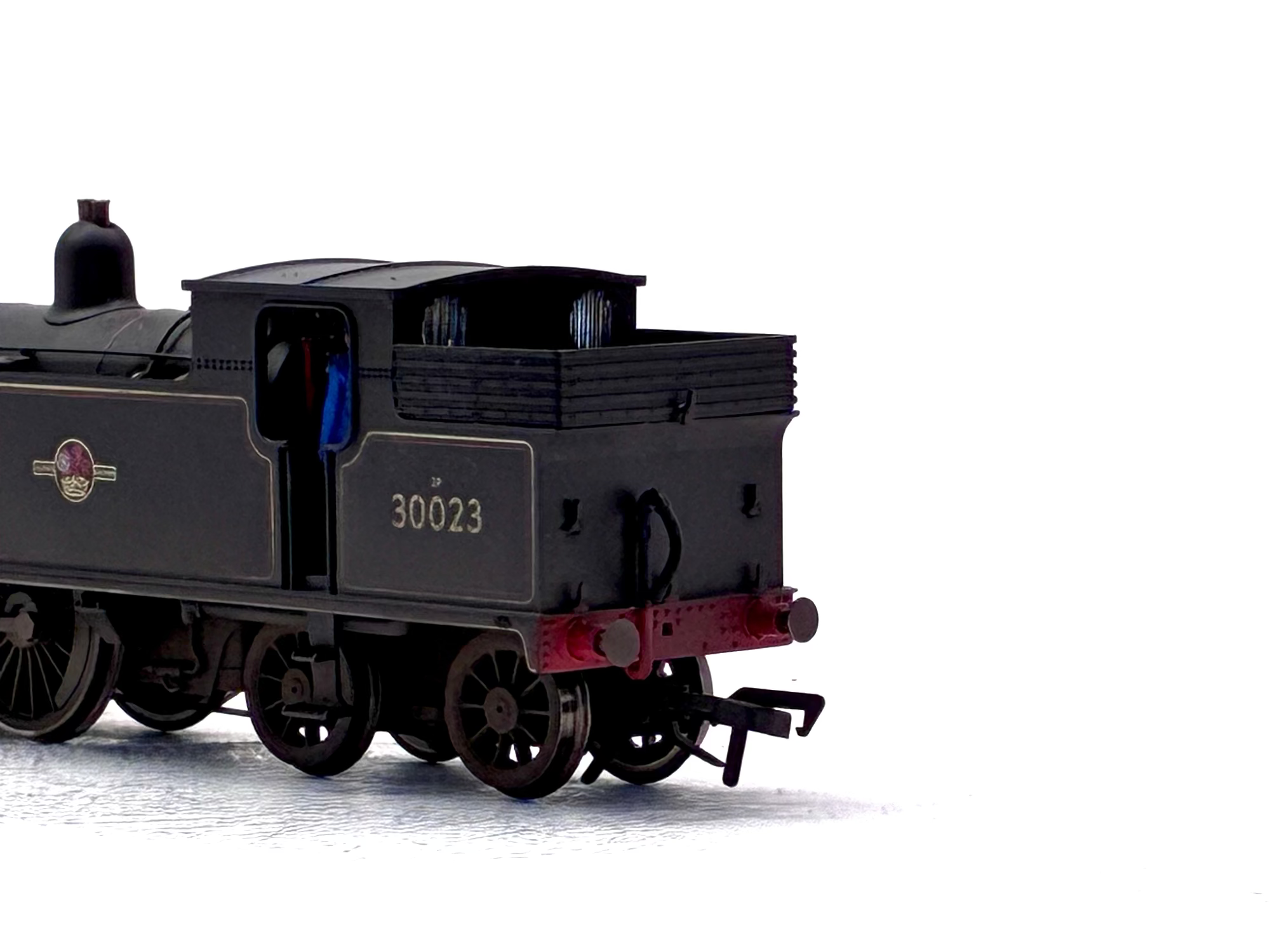 Hornby R2626X Class M7 0-4-4T 30023 in BR Black with late crest DCC on board