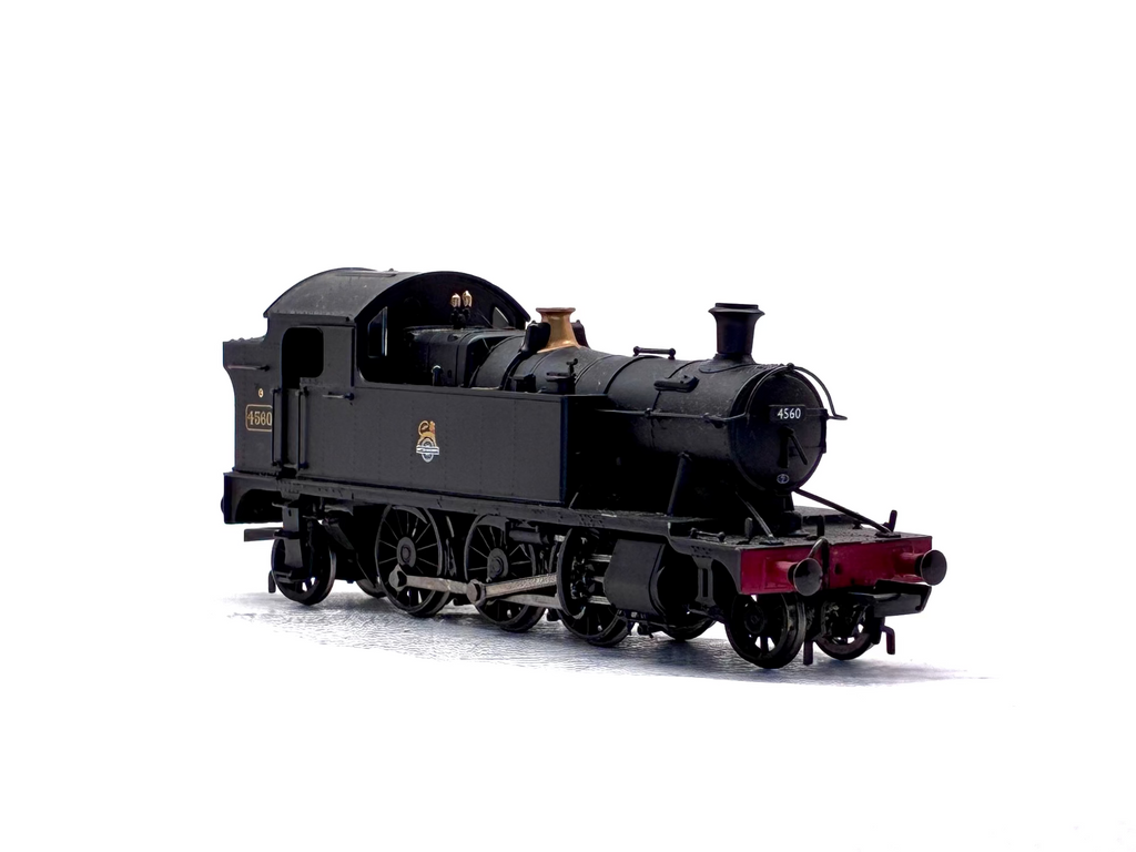 Bachmann Branchline 32-126 Class 45xx 2-6-2 Prairie tank 4560 in BR black with early emblem