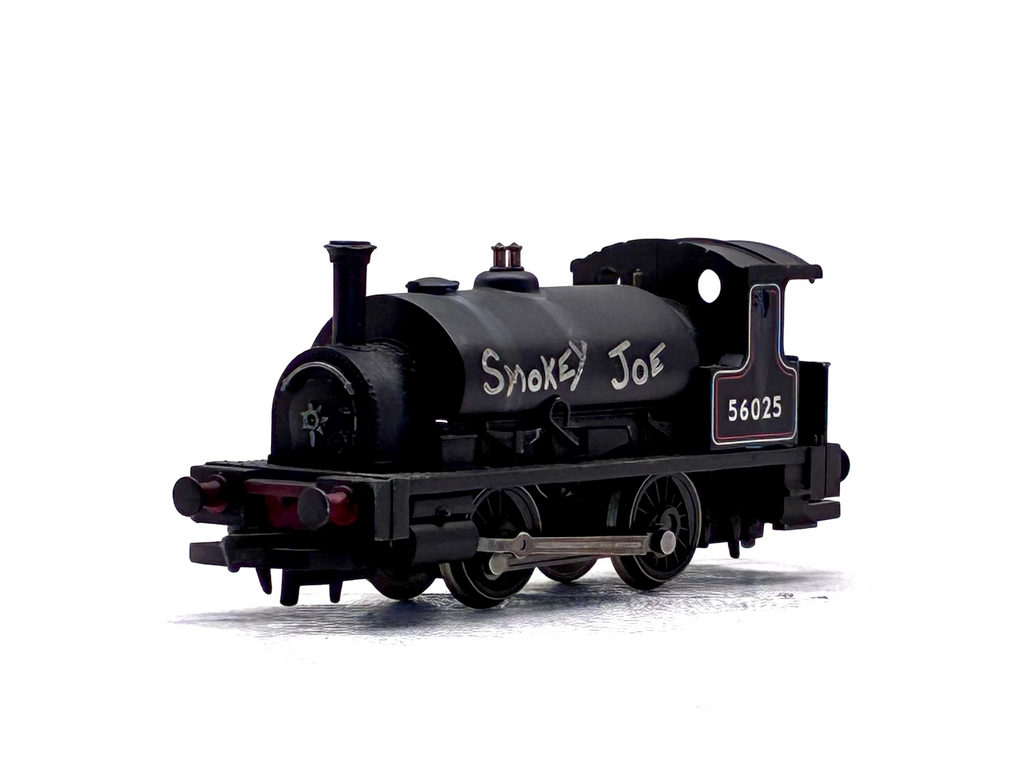 Hornby R782 Class 0F Pug 0-4-0ST 56025 "Smokey Joe" in black