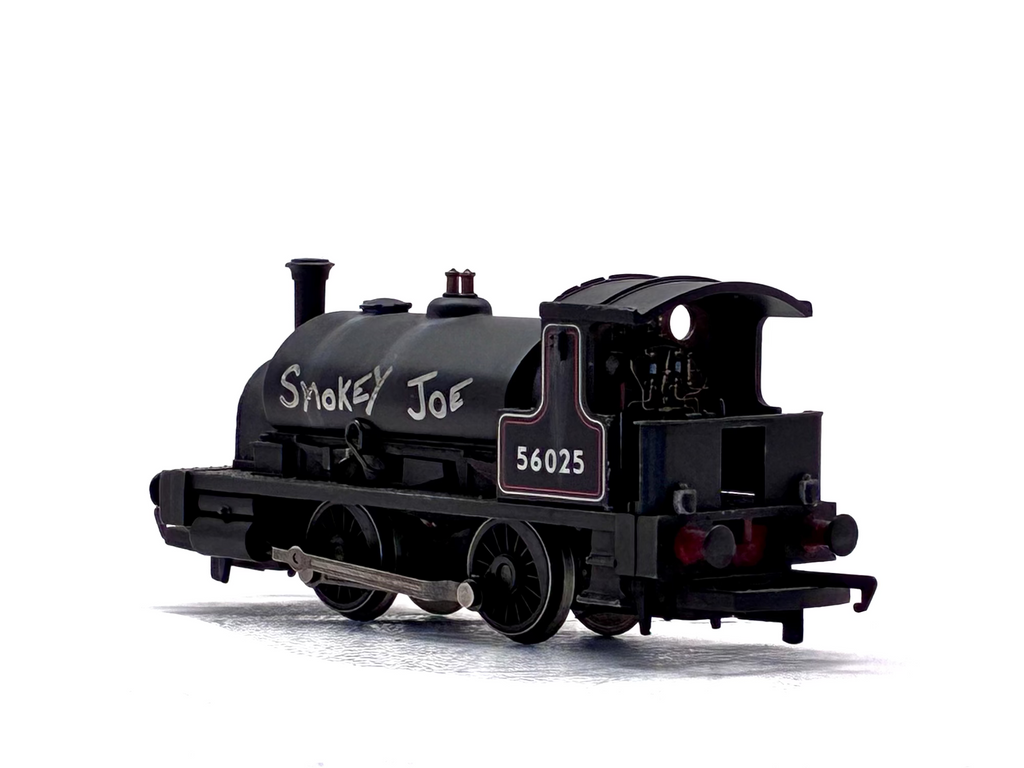 Hornby R782 Class 0F Pug 0-4-0ST 56025 "Smokey Joe" in black