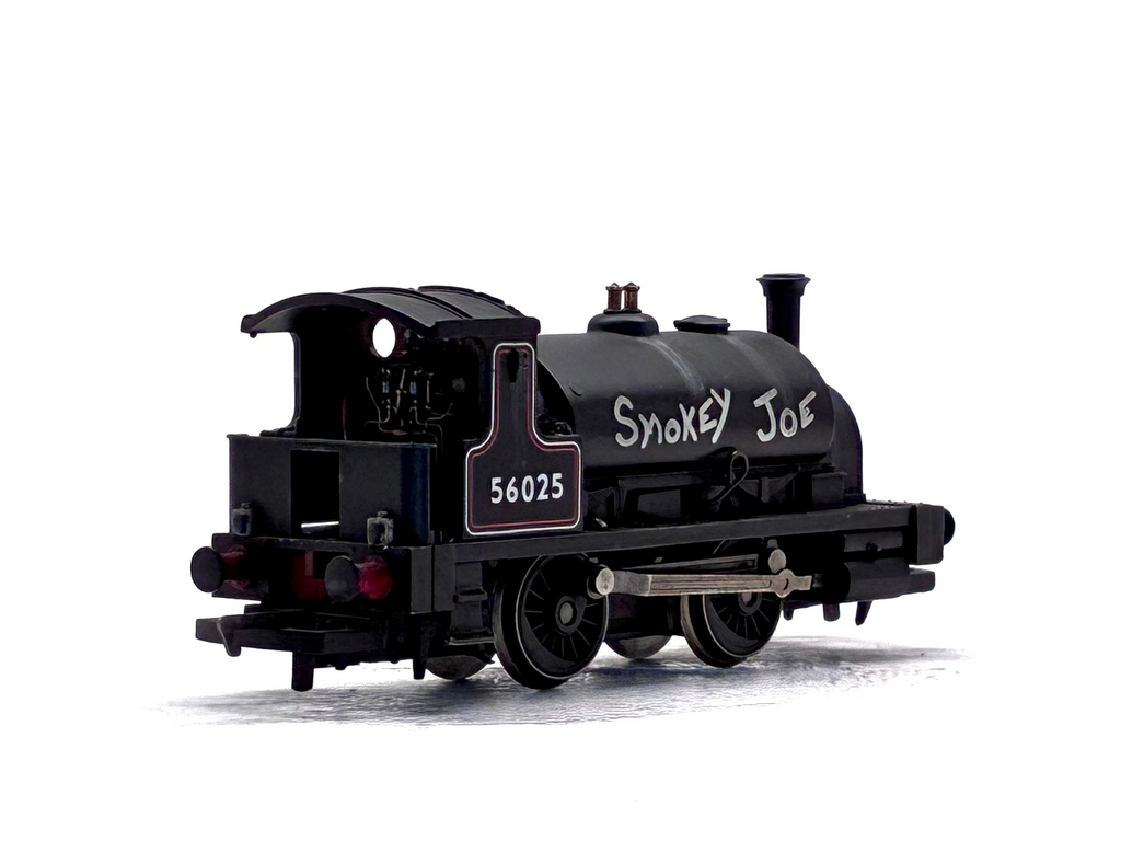 Hornby R782 Class 0F Pug 0-4-0ST 56025 "Smokey Joe" in black