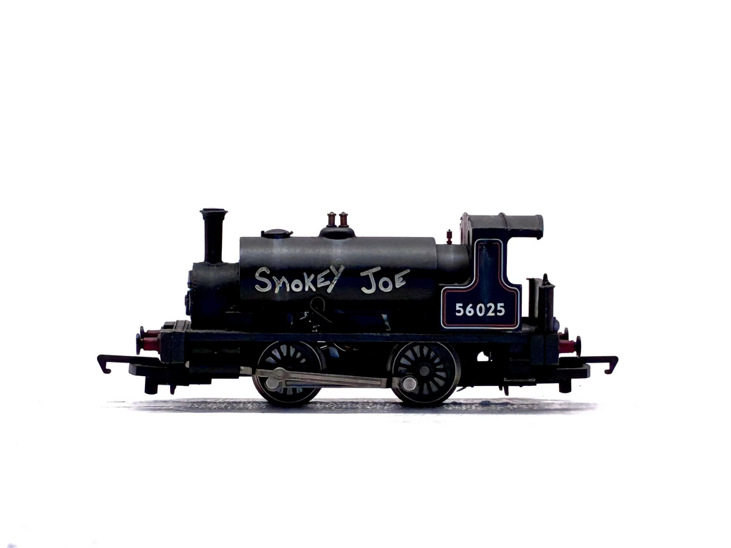 Hornby R782 Class 0F Pug 0-4-0ST 56025 "Smokey Joe" in black