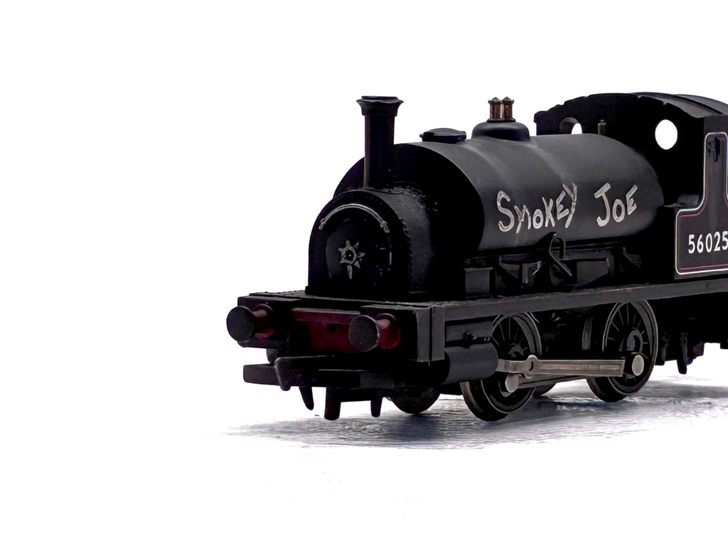 Hornby R782 Class 0F Pug 0-4-0ST 56025 "Smokey Joe" in black