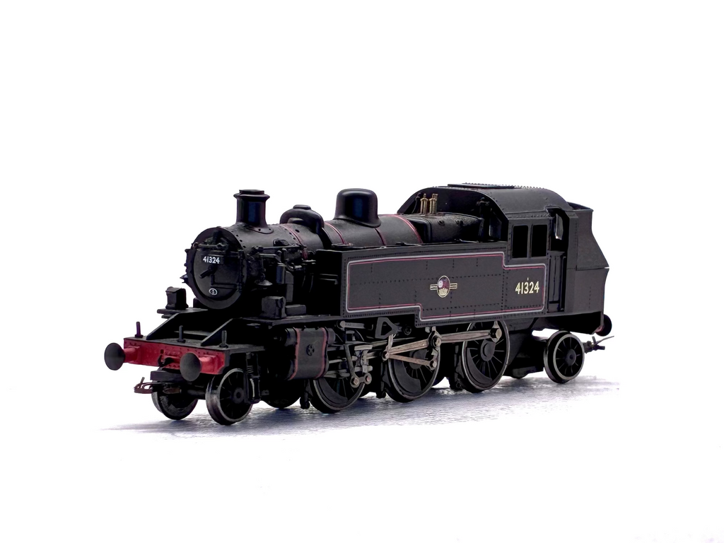 Bachmann Branchline 31-450D Class 2MT Ivatt 2-6-2T 41324 in BR lined black with late crest Push/Pull fitted