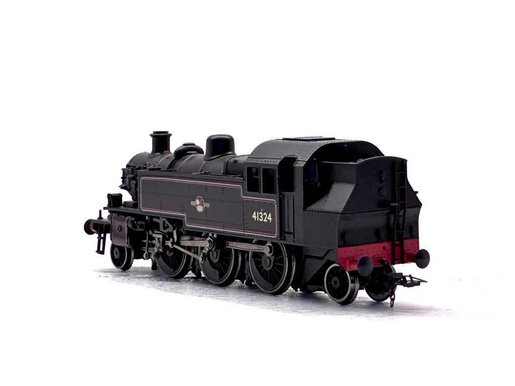 Bachmann Branchline 31-450D Class 2MT Ivatt 2-6-2T 41324 in BR lined black with late crest Push/Pull fitted