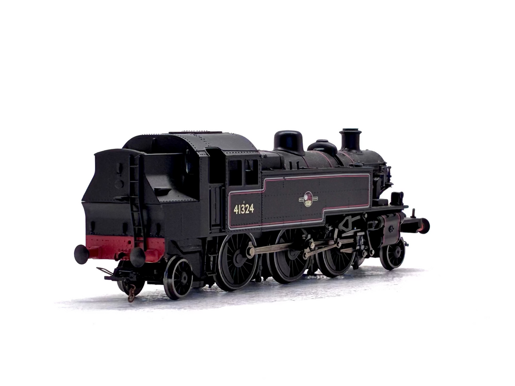 Bachmann Branchline 31-450D Class 2MT Ivatt 2-6-2T 41324 in BR lined black with late crest Push/Pull fitted