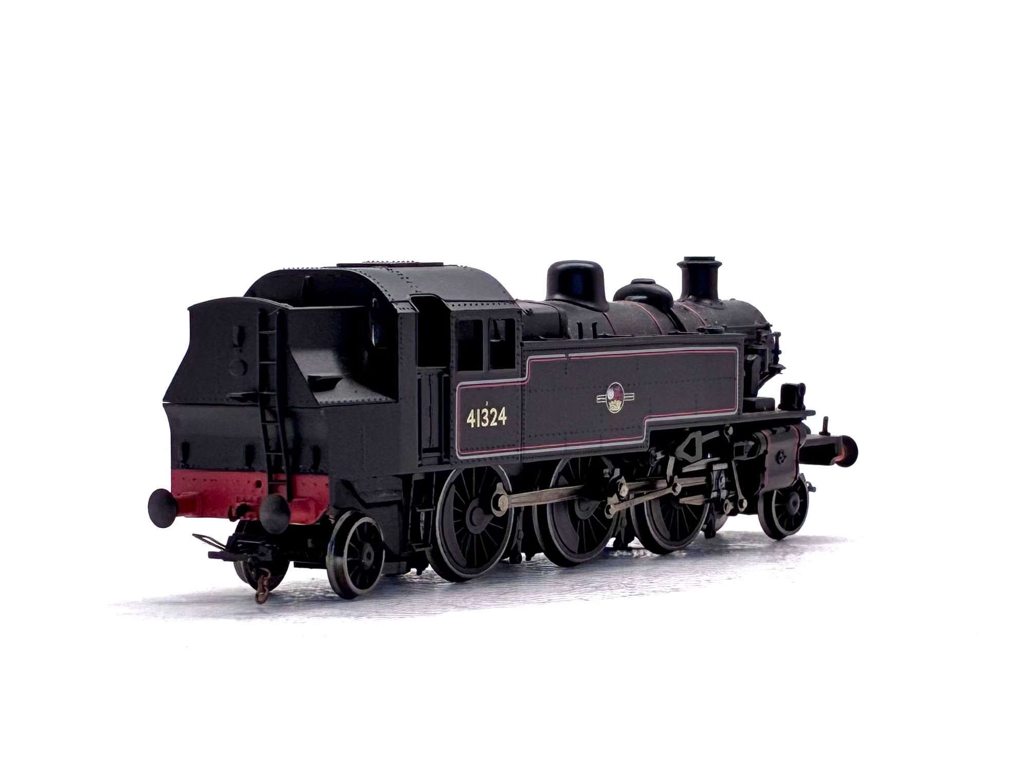 Bachmann Branchline 31-450D Class 2MT Ivatt 2-6-2T 41324 in BR lined black with late crest Push/Pull fitted