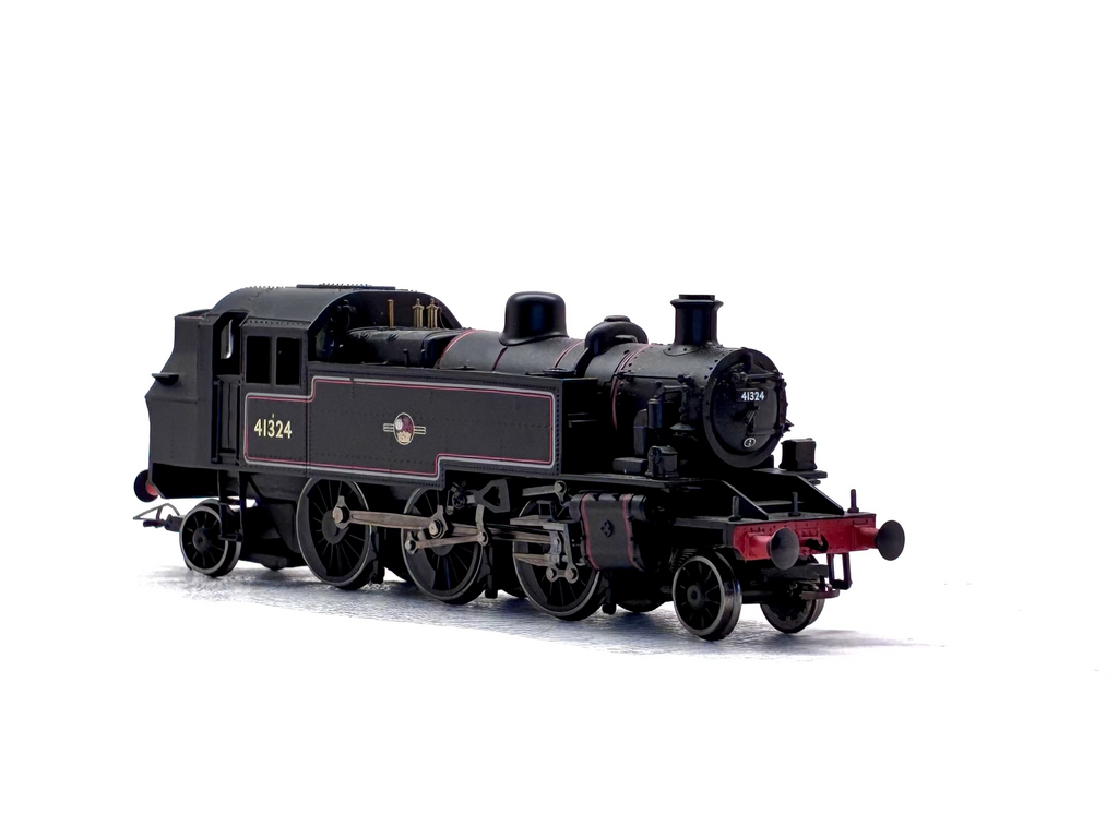 Bachmann Branchline 31-450D Class 2MT Ivatt 2-6-2T 41324 in BR lined black with late crest Push/Pull fitted