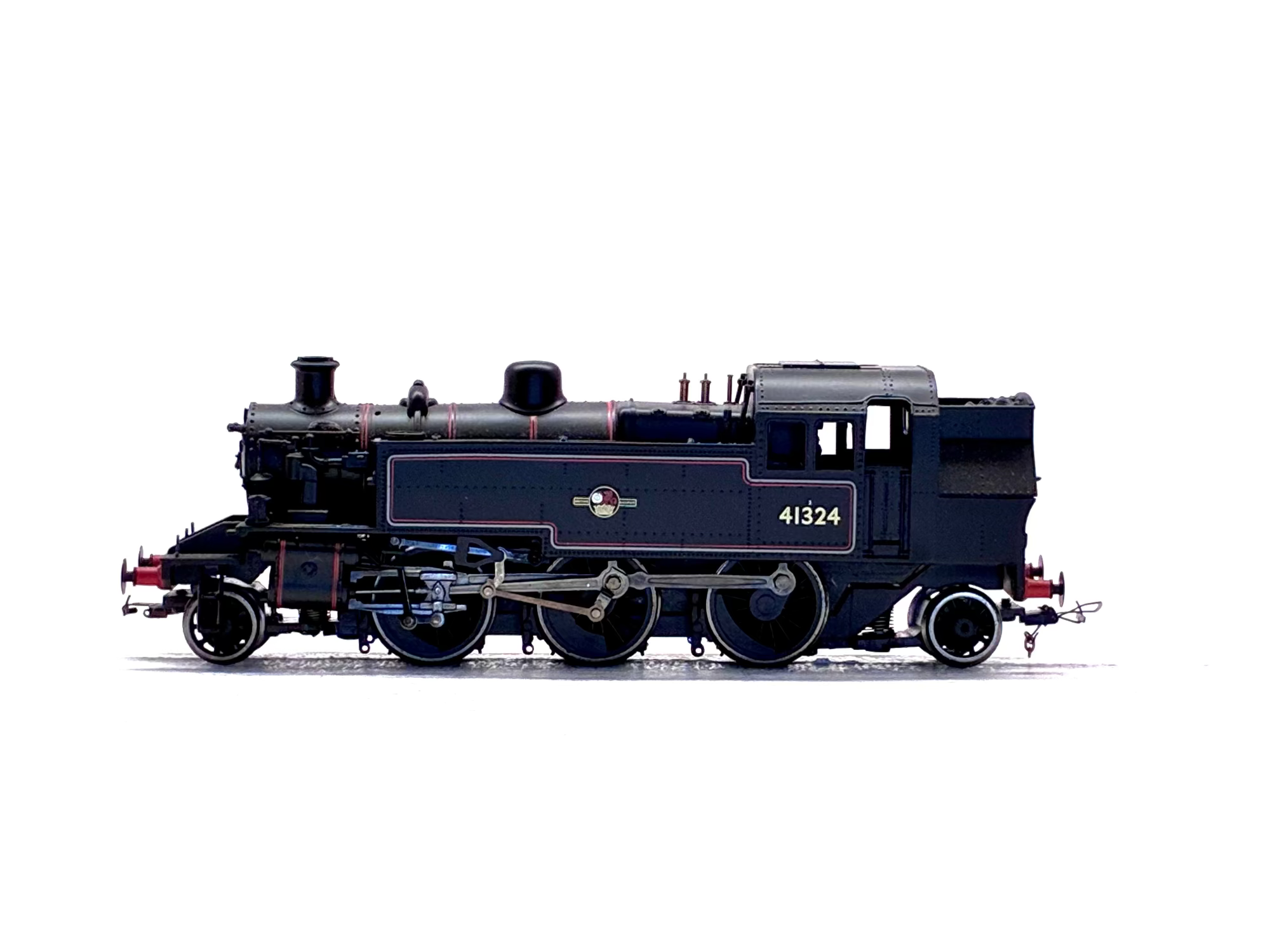 Bachmann Branchline 31-450D Class 2MT Ivatt 2-6-2T 41324 in BR lined black with late crest Push/Pull fitted