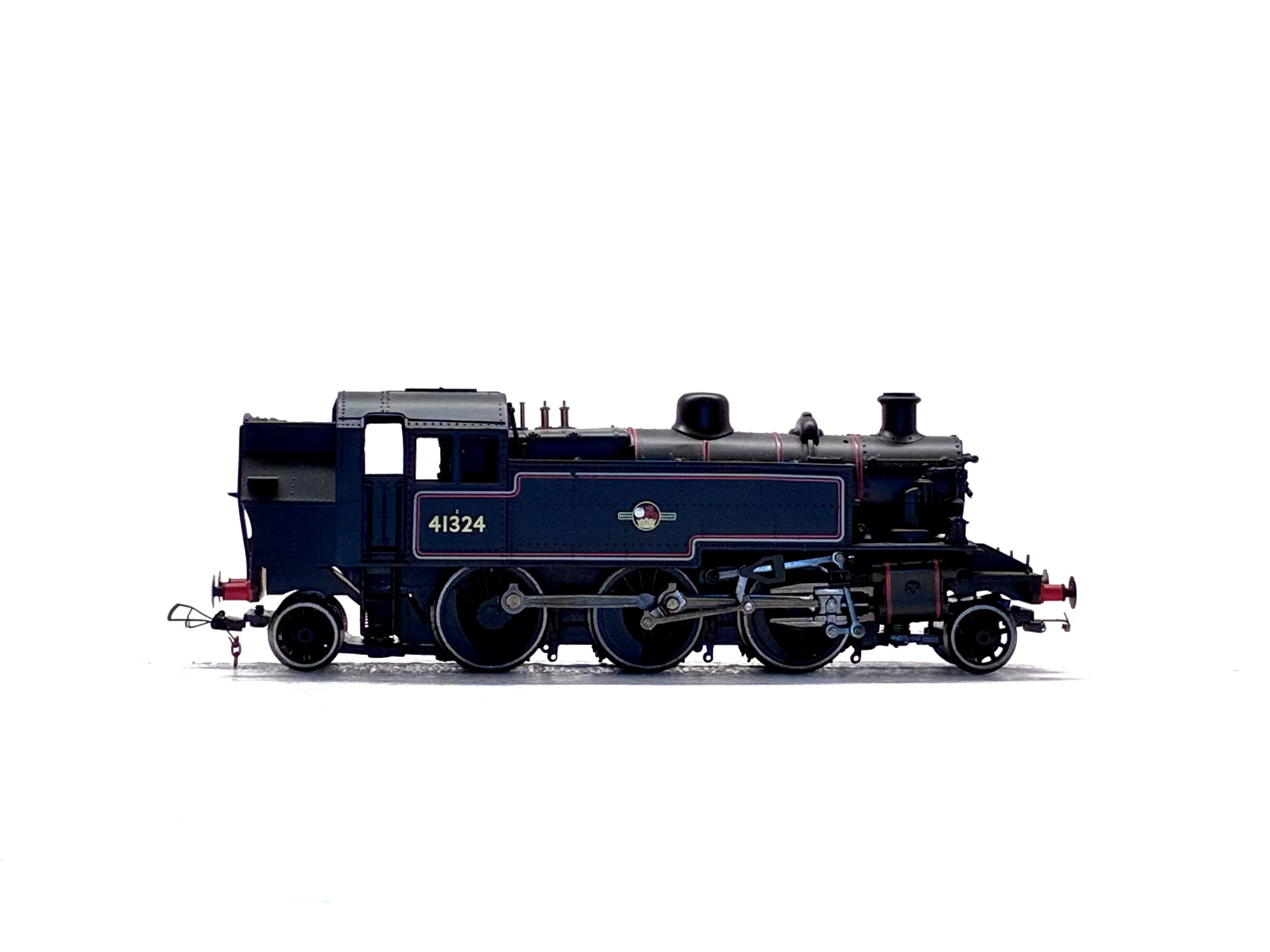 Bachmann Branchline 31-450D Class 2MT Ivatt 2-6-2T 41324 in BR lined black with late crest Push/Pull fitted