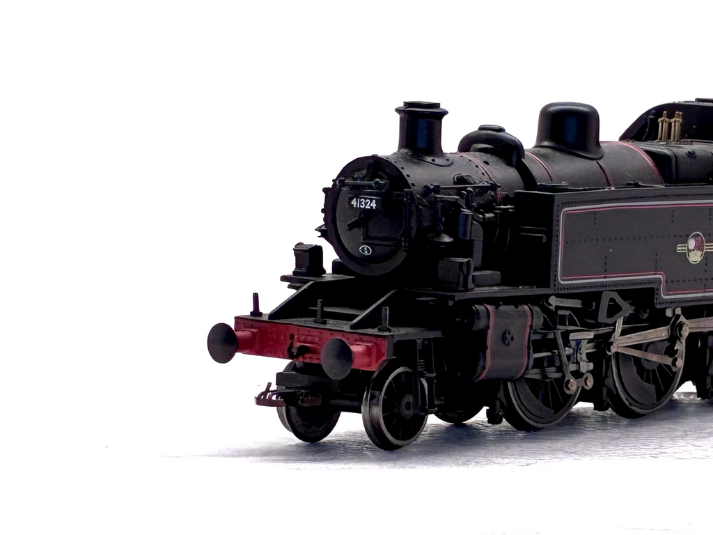 Bachmann Branchline 31-450D Class 2MT Ivatt 2-6-2T 41324 in BR lined black with late crest Push/Pull fitted