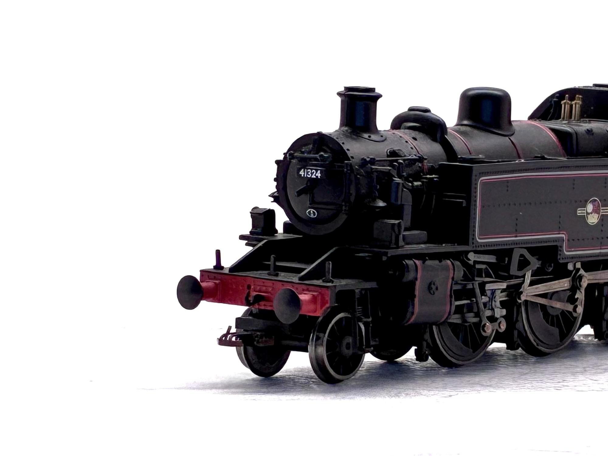 Bachmann Branchline 31-450D Class 2MT Ivatt 2-6-2T 41324 in BR lined black with late crest Push/Pull fitted