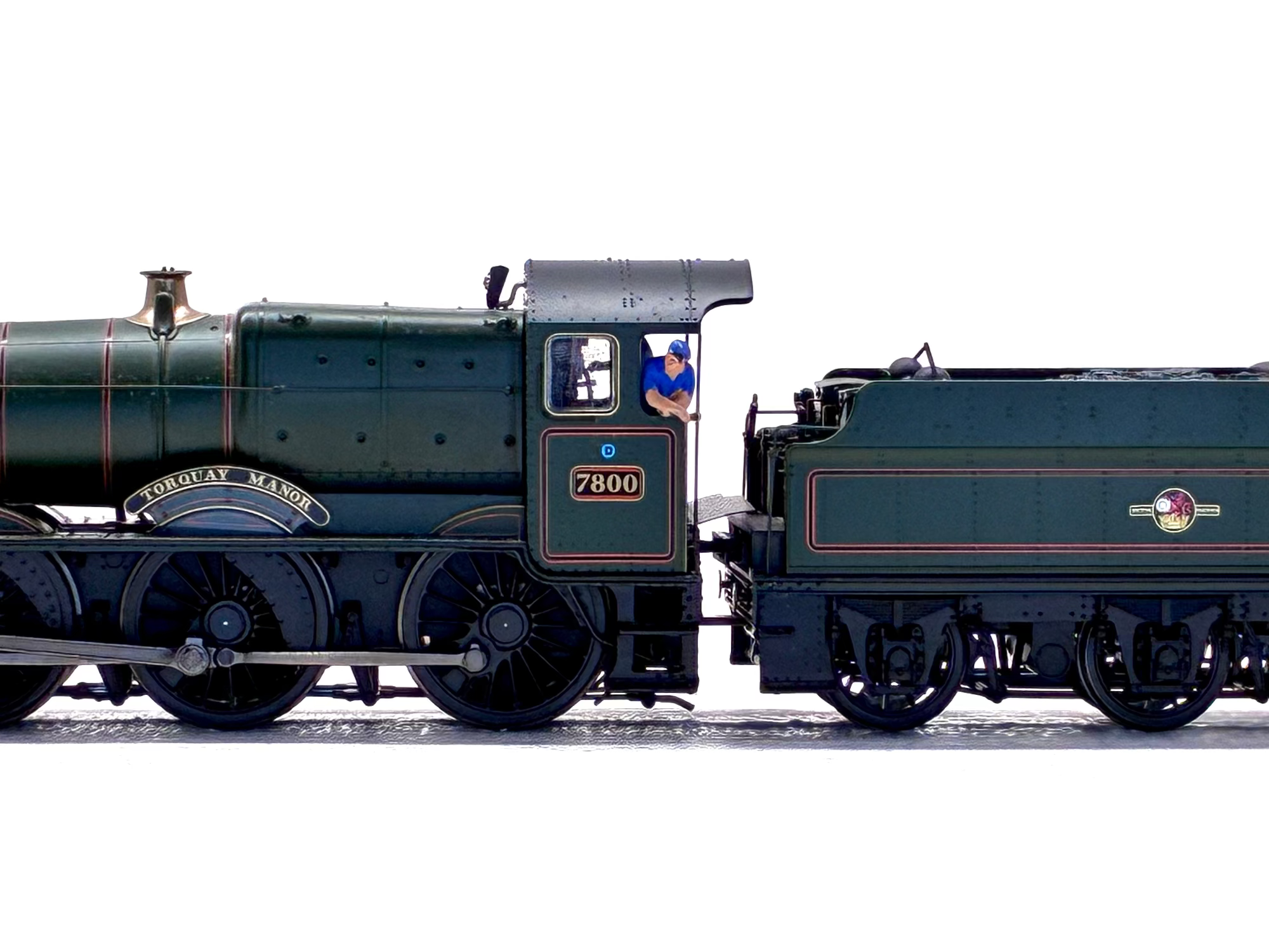 Accurascale ACC2500-7800DCC Class 78xx 'Manor' 4-6-0 7800 "Torquay Manor" in BR lined green with late crest Digital sound fitted