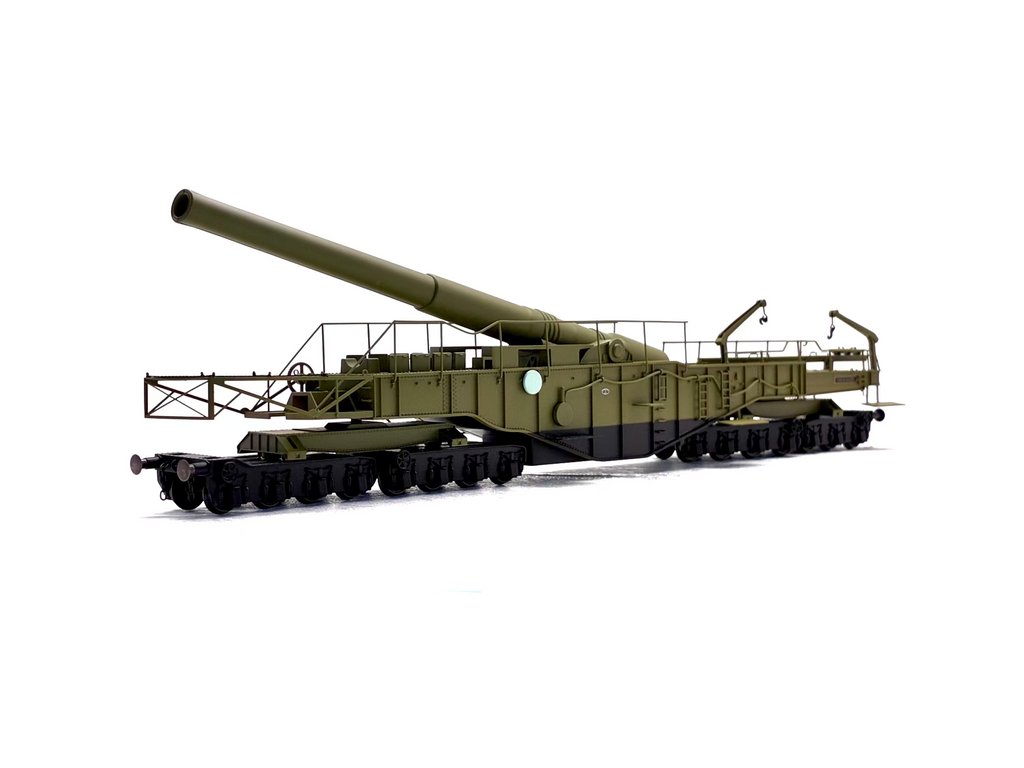 Oxford Rail OR76BOOM02 BL 13.5 inch howitzer railgun "Gladiator"