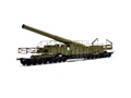 Oxford Rail OR76BOOM02 BL 13.5 inch howitzer railgun "Gladiator"