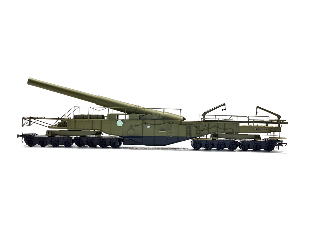 Oxford Rail OR76BOOM02 BL 13.5 inch howitzer railgun "Gladiator"