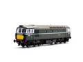 Heljan 3446 Class 33/1 D6580 in BR green with small yellow ends