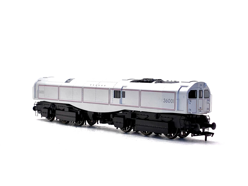 KR Models KRM-LEAD-OO-PG-S SR 'Leader' 0-6-6-0 in BR early prototype grey with no crest Digital sound fitted