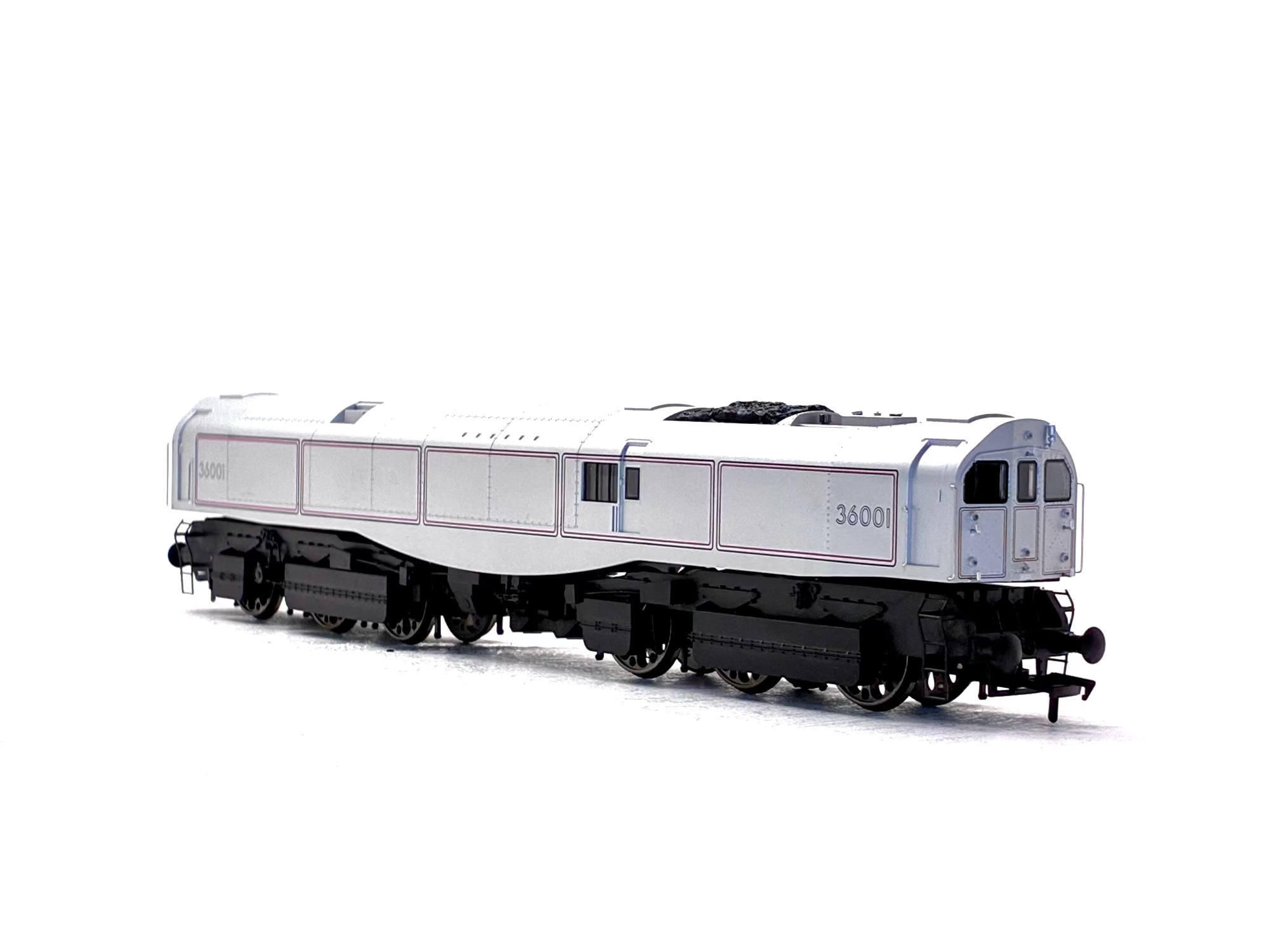 KR Models KRM-LEAD-OO-PG-S SR 'Leader' 0-6-6-0 in BR early prototype grey with no crest Digital sound fitted