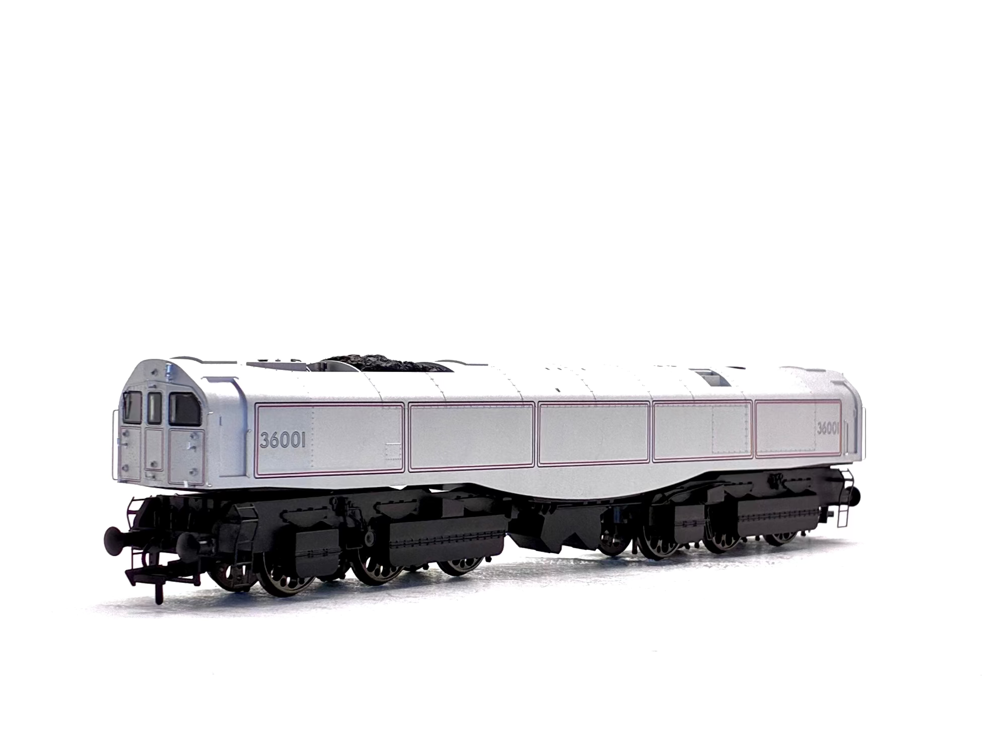 KR Models KRM-LEAD-OO-PG-S SR 'Leader' 0-6-6-0 in BR early prototype grey with no crest Digital sound fitted