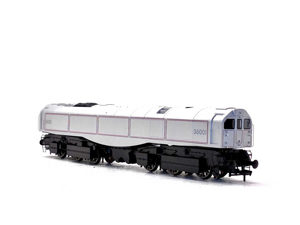 KR Models KRM-LEAD-OO-PG-S SR 'Leader' 0-6-6-0 in BR early prototype grey with no crest Digital sound fitted