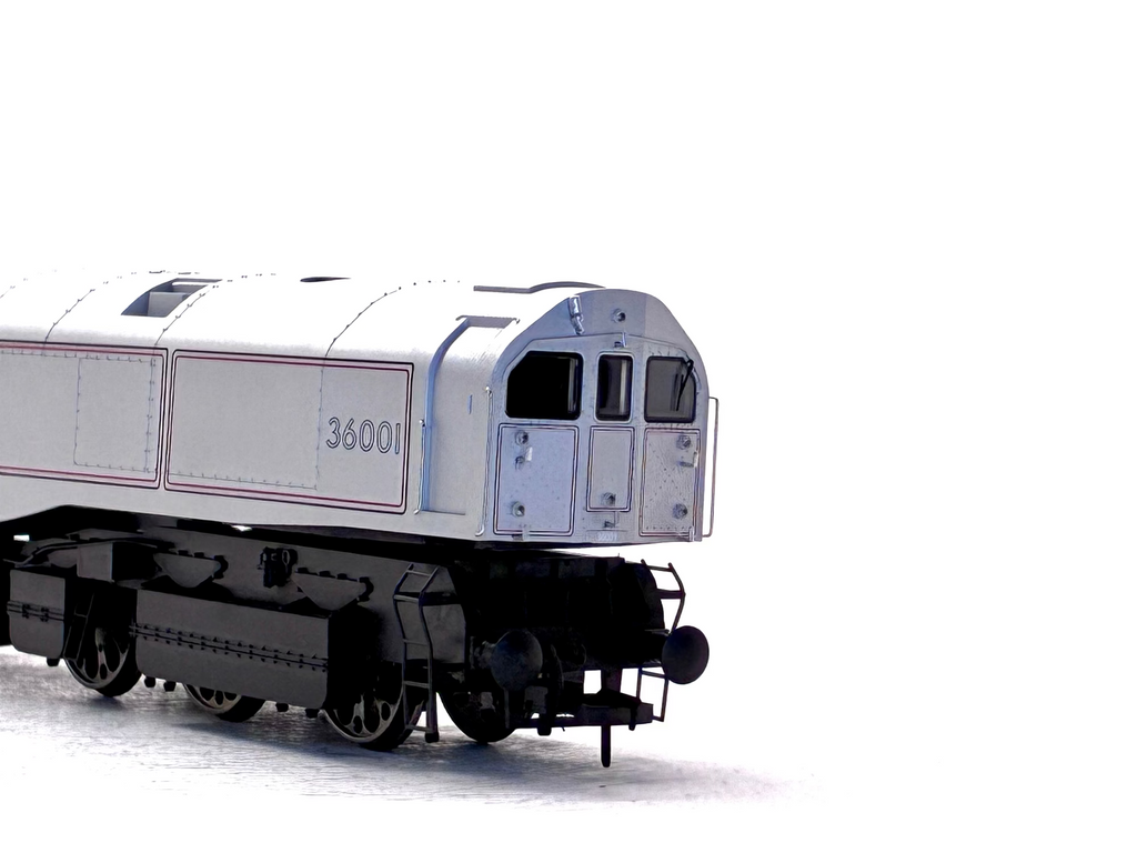 KR Models KRM-LEAD-OO-PG-S SR 'Leader' 0-6-6-0 in BR early prototype grey with no crest Digital sound fitted
