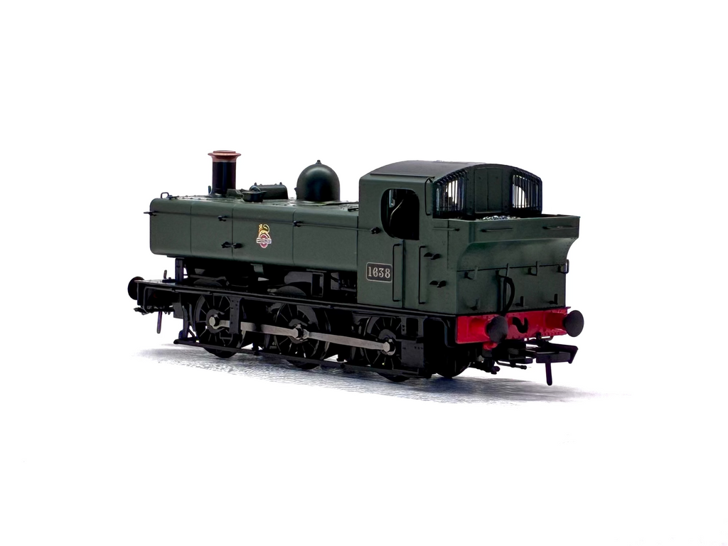 Rapido Trains UK MR-310A Class 16xx Pannier 0-6-0PT 1638 in BR green with early emblem
