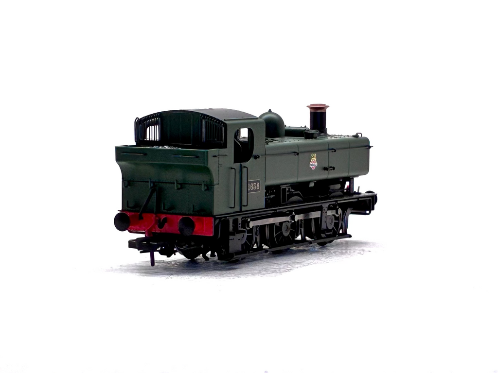 Rapido Trains UK MR-310A Class 16xx Pannier 0-6-0PT 1638 in BR green with early emblem