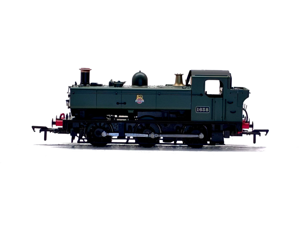 Rapido Trains UK MR-310A Class 16xx Pannier 0-6-0PT 1638 in BR green with early emblem