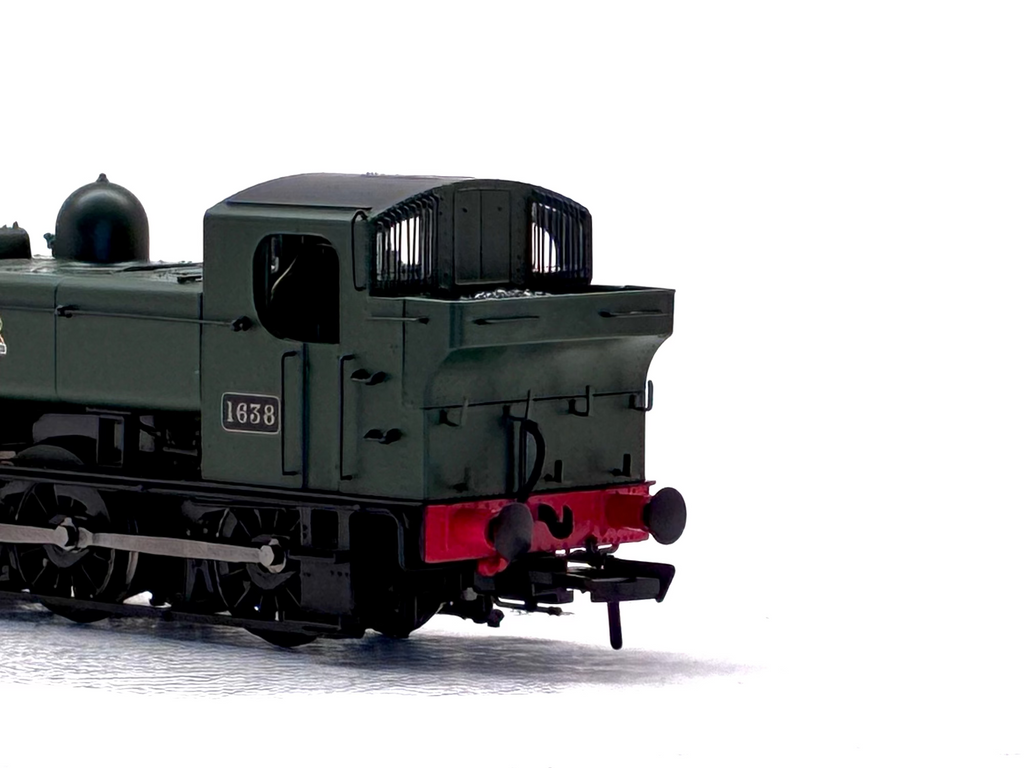 Rapido Trains UK MR-310A Class 16xx Pannier 0-6-0PT 1638 in BR green with early emblem