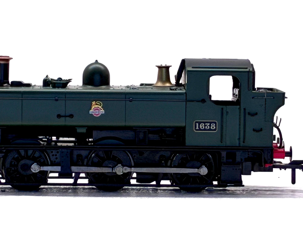 Rapido Trains UK MR-310A Class 16xx Pannier 0-6-0PT 1638 in BR green with early emblem