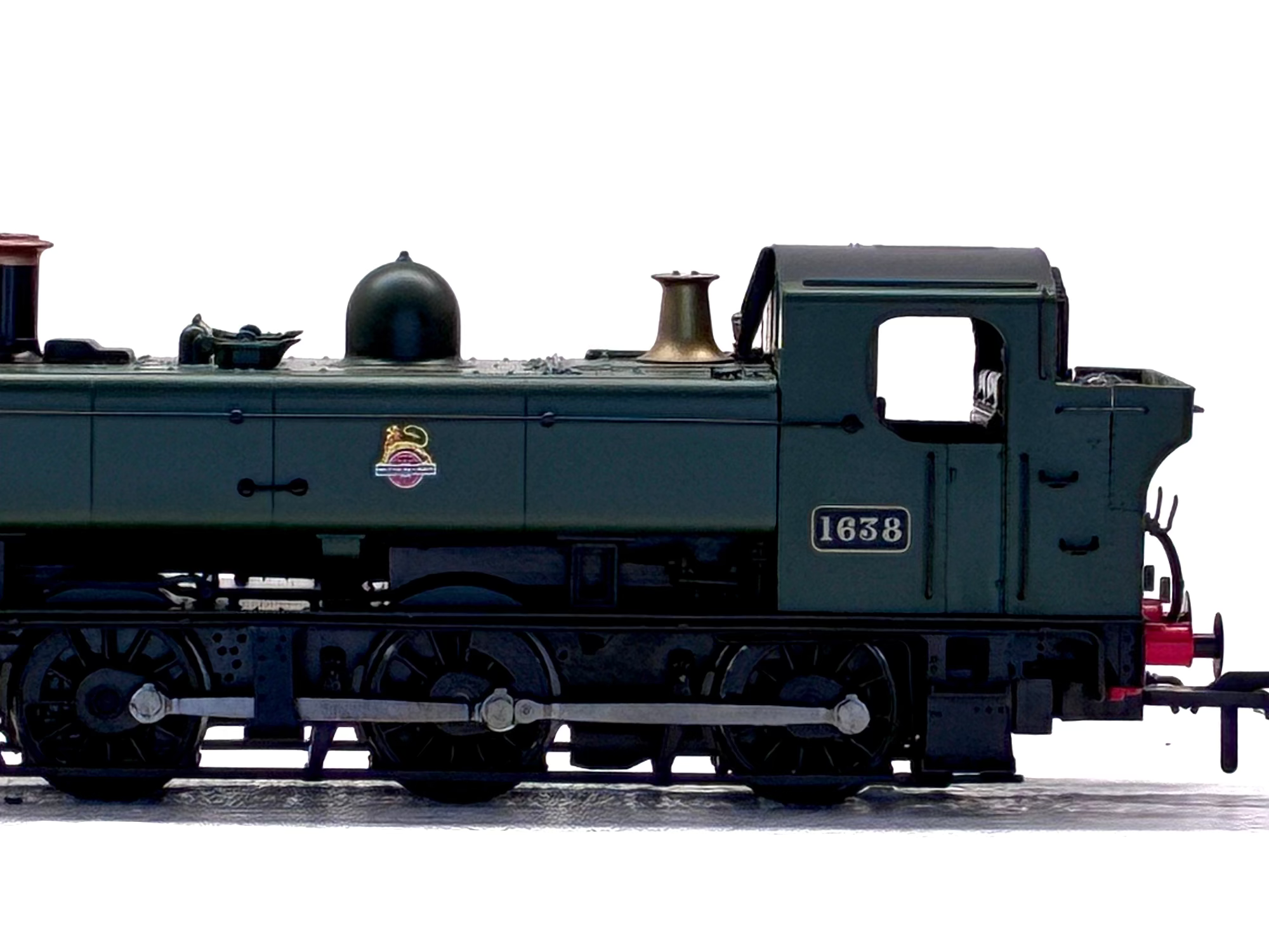 Rapido Trains UK MR-310A Class 16xx Pannier 0-6-0PT 1638 in BR green with early emblem